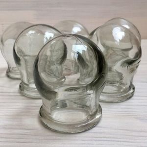2 round massage jars